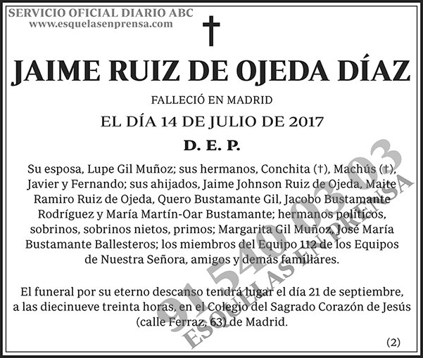 Jaime Ruiz de Ojeda Díaz